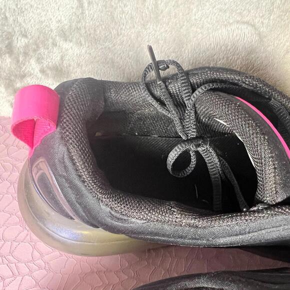 Nike Air Max 720 Sneakers Womens Size 10 Black/Laser Fuchsia Comfort CD2047-001 - Picture 6 of 8